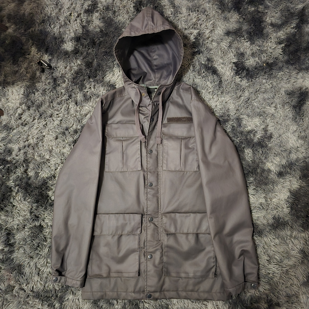 Rvca Parka Jacket Waterproof Windproof Insulated … - image 2
